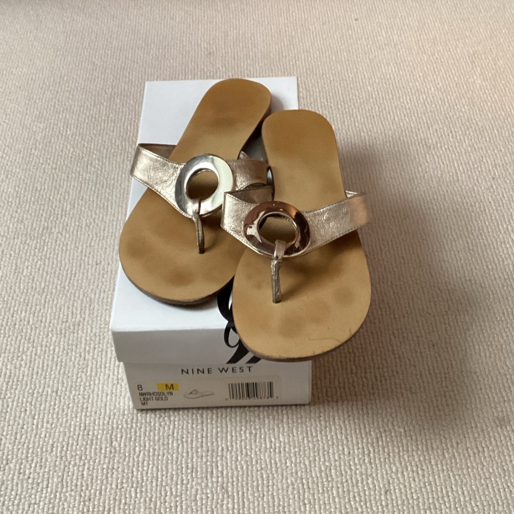 Nine West Metallic Sandals for Women